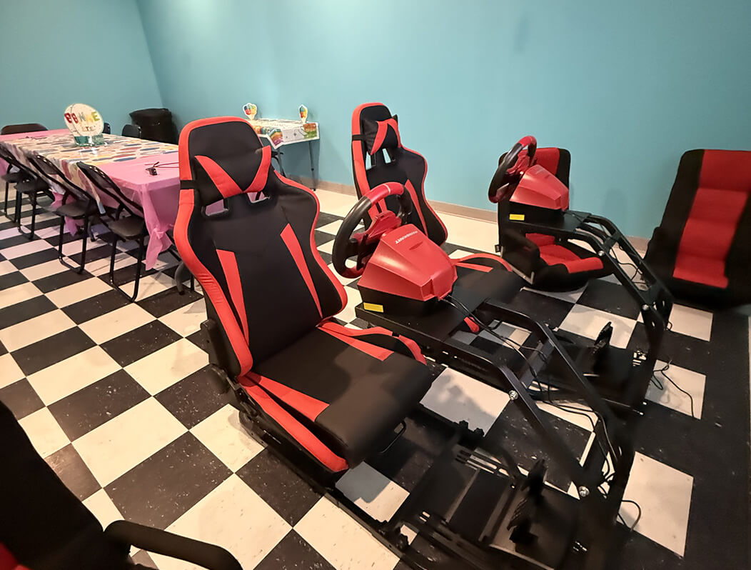 Course de jeux vidéo