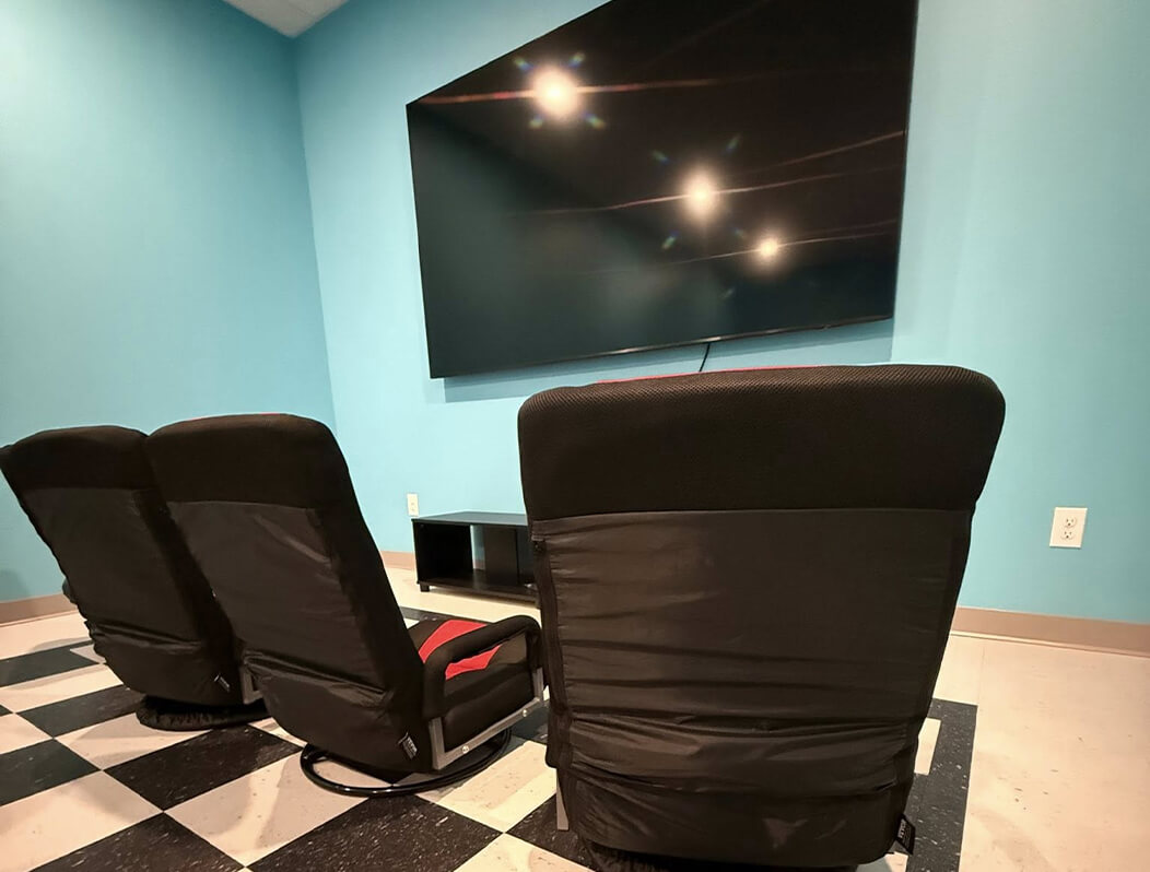 Écran de jeux vidéo